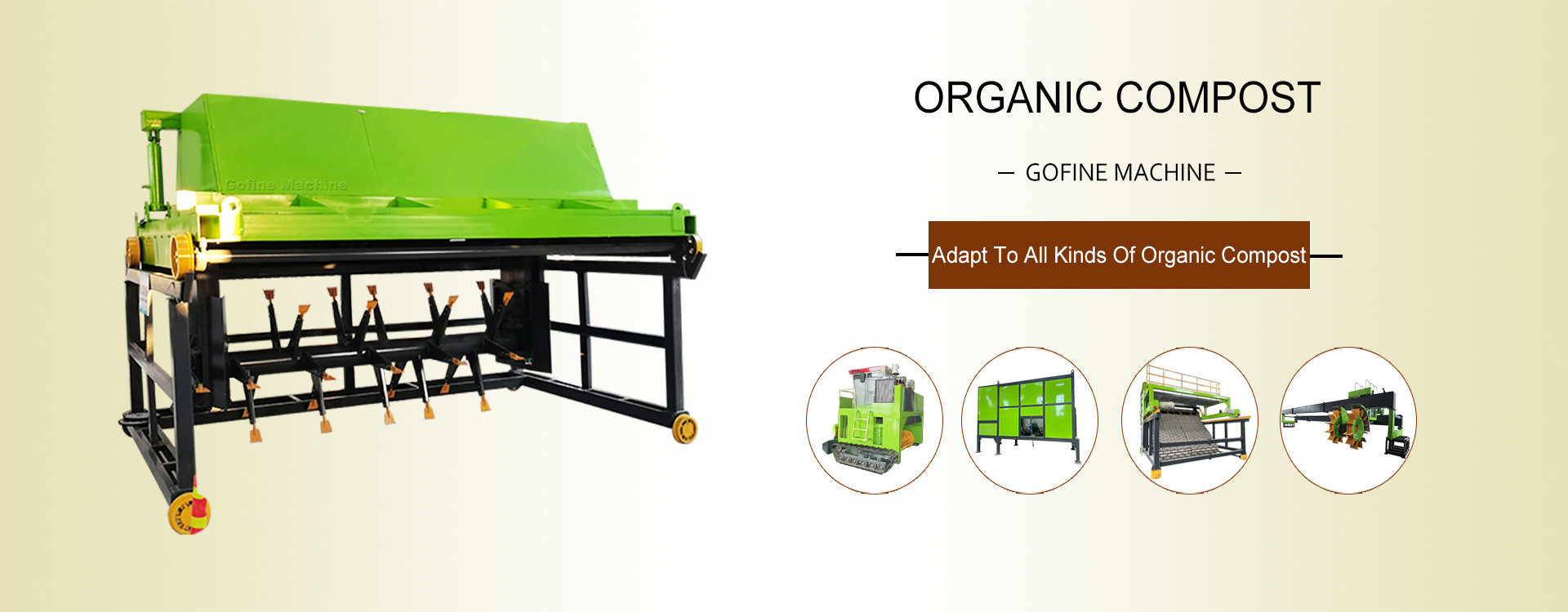 calidad máquina de fertilizantes para compost fábrica