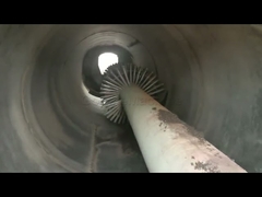 Dos-en-Uno el tambor rotatorio mojado del fertilizante orgánico que revuelve el granulador de los dientes