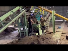 Línea de producción de fertilizantes orgánicos compuestos de granulador de disco de alta calidad