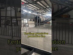 Línea de producción de fertilizantes granuladores de disco de capacidad 3-5T/H con fabricación de gránulos