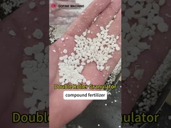 Máquina granuladora de extrusión de doble rodillo para la fabricación de gránulos de fertilizante de amoníaco