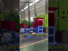 Línea de extrusión flotante de alimentos para peces de alto rendimiento 5000 kg/hora