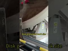 Línea de producción de fertilizante compuesto granulado Pan de 5,5 m