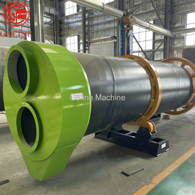 8-16 secadores rotatorios industriales de la máquina de proceso del fertilizante de TPH