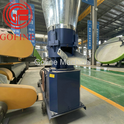 5-8 ganaderías de Dung Pellet Making Machine For de la vaca de TPH