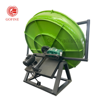 Granulador de fertilizantes compuestos de disco de bentonita para gatos 15kw 10t/h Capacidad