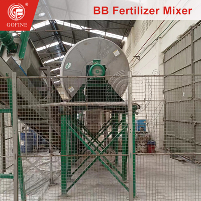 Máquina semiautomática para la fabricación de granulos compuestos mezcladora de fertilizantes BB