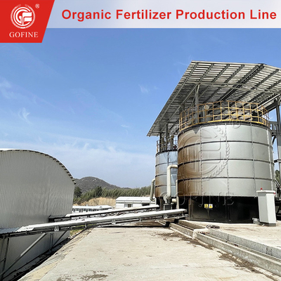 Línea de producción de fertilizantes orgánicos de polvo de estiércol de pollo