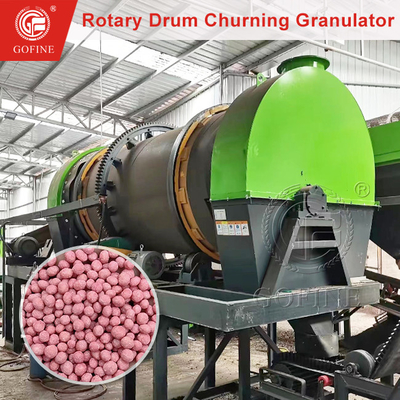 Granulador rotativo de tambor de agitación de diseño Equipo de producción de fertilizantes