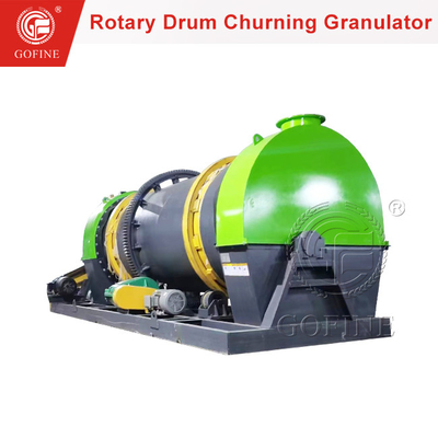Método de granulación húmeda Máquina granulante rotativa de tambor