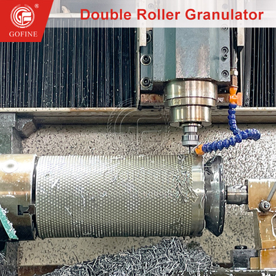 Fertilizante de doble rodillo Pelletizador para la máquina granuladora de extrusión de prensa de doble rodillo