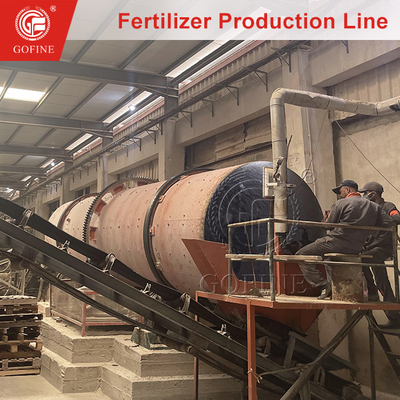 Equipo de línea de producción de fertilizantes bio-orgánicos automatizados industriales