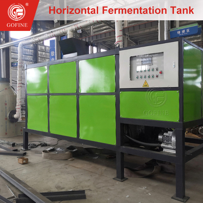 Tanque de fermentación de fertilizantes orgánicos para compost rico en nutrientes