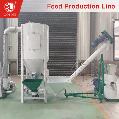 Extrusión Tipo Floating Fish Feed Pellet Machine Máquina completa de producción de piensos para peces