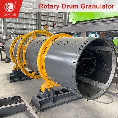 Máquina de granulación de tambor rotativo para fertilizantes orgánicos y compuestos
