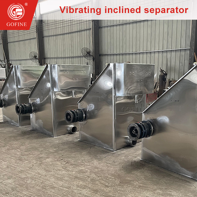 Separación sólido-líquido de automatización industrial con frecuencia de vibración ajustable