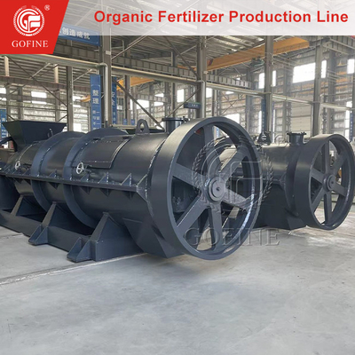Máquina de procesamiento de gránulos orgánicos de 3-8 mm Línea de producción de granulación húmeda