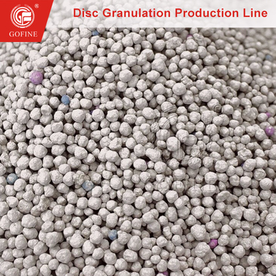 Línea de producción de basura de gatos de bentonita aglomerada de alta absorción de agua