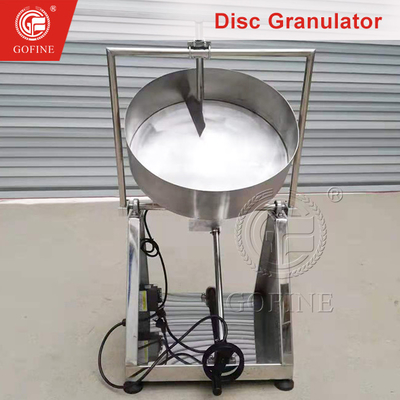 Granulador pequeño de ceramcita regulable manualmente controlado por PLC