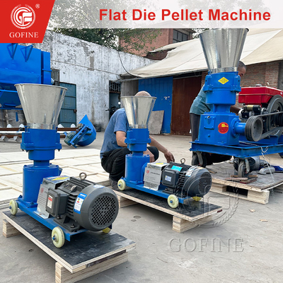 Molino de pellets pequeño de tipo motor eléctrico de extrusión en seco