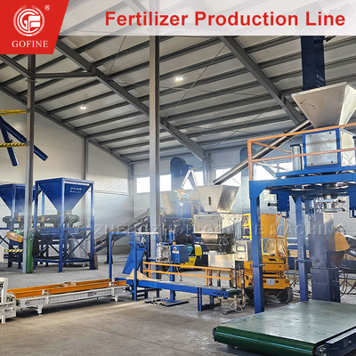Planta de producción de fertilizantes Ssp totalmente automática para la máquina de granulación