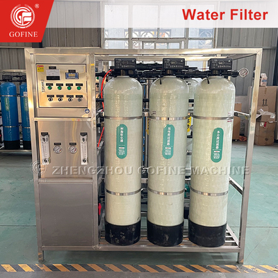 RO Sistema de ósmosis inversa Máquina de tratamiento de agua industrial
