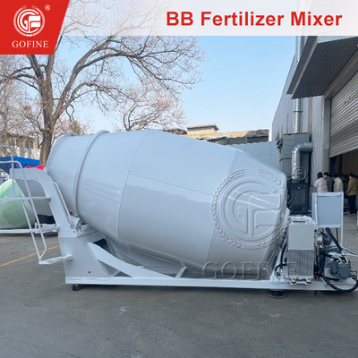 Diseño duradero de la mezcladora de producción de fertilizantes totalmente automática Gofine