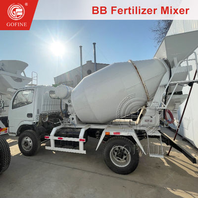 Nuevo tipo de camión cisterna de mezcla para mezclar fertilizantes orgánicos compuestos a granel