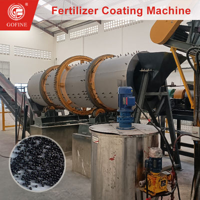 Máquina de recubrimiento de fertilizantes compuestos NPK para la línea de producción de fertilizantes