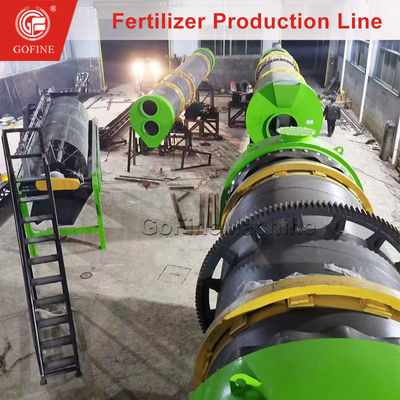 Nuevo tipo de línea de producción de fertilizantes para equipos de fertilizantes para granulantes