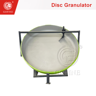 Granulador de Bandeja para Procesamiento de Pellets de Fertilizante Orgánico con Disco de 1-3m de Diámetro