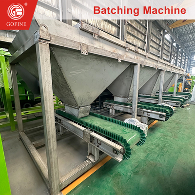 Máquina de dosificación de acero inoxidable para lotes, equipo de dosificación de fertilizante BB