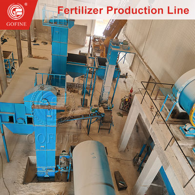 Granulador de tambor giratorio para la línea de producción de fertilizantes orgánicos