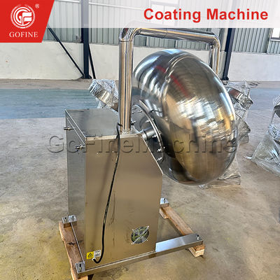 Máquina de recubrimiento por pulverización de polvo para laboratorio y máquina pulidora de gránulos