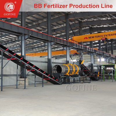 NPK Fertilizer Production Equipment With Bulk Blending Fertilizer Production Line