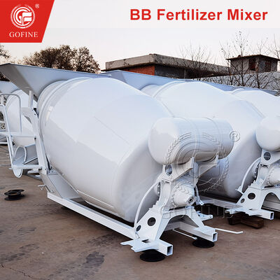High Efficiency NPK Compound Fertilizer Making Machine Mobile Granule Blender