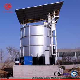 producción del fertilizante del estiércol vegetal de la altura de 7000m m, depósito de fermentación del fertilizante orgánico