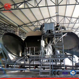 Cadena de producción ahorro de energía del fertilizante del compuesto de NPK 5 granulación del disco de las toneladas/hora