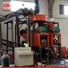 Cadena de producción de poco ruido del fertilizante de NPK, máquina doble del granulador de los rodillos NPK