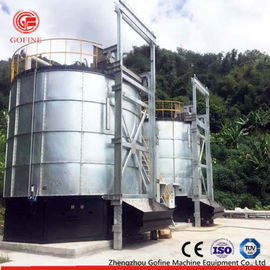 Operación fácil modificada para requisitos particulares el tanque del color del estiércol vegetal del fertilizante orgánico del abono de las aves de corral