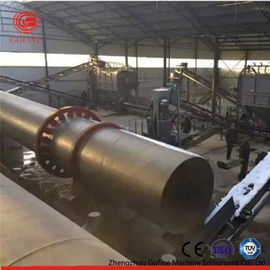 Cadena de producción ahorro de energía del fertilizante orgánico estructura compacta del alto rendimiento