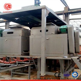 Cadena de producción compuesta semi automática del fertilizante, granulador de la protuberancia del fertilizante químico