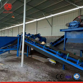 Cadena de producción del fertilizante del compuesto de la prensa del rodillo con la certificación del ISO 9001/CE
