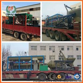 Cadena de producción del fertilizante del BB del color verde/equipo de mezcla del fertilizante