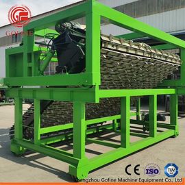 Producción de amontonamiento grande del fertilizante del estiércol vegetal del barro de la profundidad