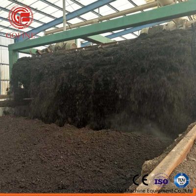 Máquina hidráulica del fertilizante del estiércol vegetal de la fermentación Q235 del barro