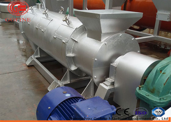 Nuevo tipo centrífugo horizontal equipo de la granulación del granulador del fertilizante orgánico
