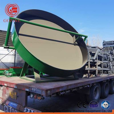 cadena de producción del fertilizante orgánico del disco de 1000kg/H Q235